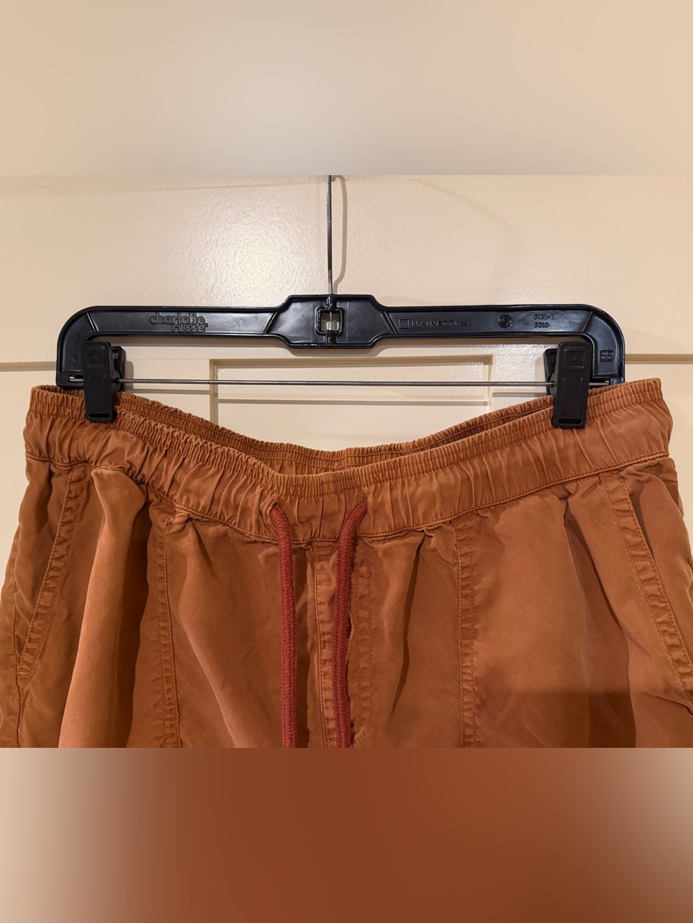 Quince Terracotta Vintage Wash Utility Shorts Women's Size Large - Picture 8 of 14